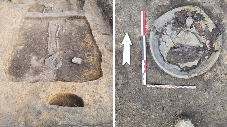 Arkeologlar, mezarlıkta mülk mesabesinde yüzük oyunu oyunu buldu