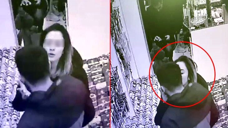 Kız arkadaşından şans öpücüğü alıp saatçide vurgun yapmıştı Hırsız çift saklandıkları eve yakalandı