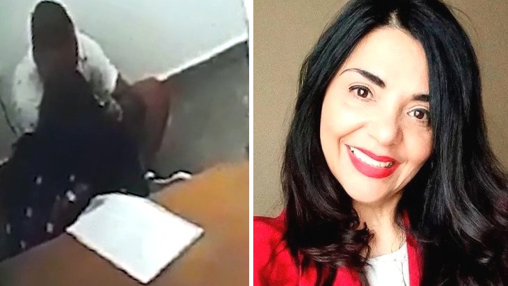 Kadın hakim, müebbet hapis cezası alan mahkumla öpüşürken kameralara yakalandı