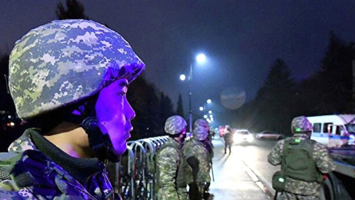 Son Dakika Kazakistan’da Cumhurbaşkanının isteği sonrası Rus askerleri ülkeye girdi