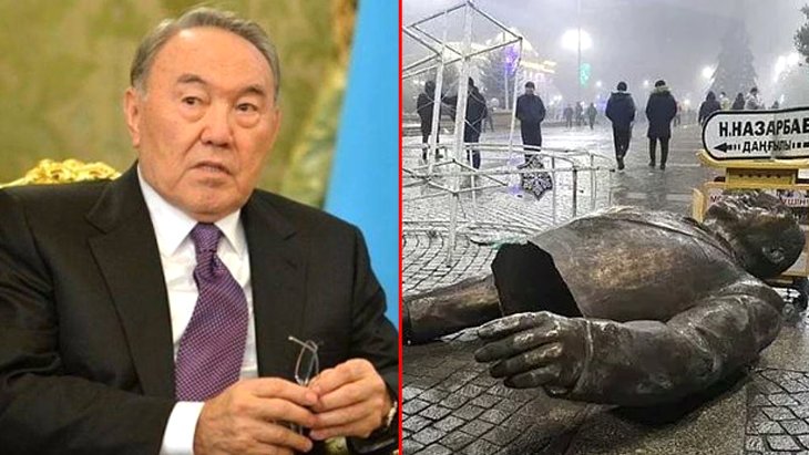 Protestoların çatışmalara döndüğü Kazakistan’la ilgili bomba iddia: Nursultan Nazarbayev öldü, ailesi Londra’ya kaçtı