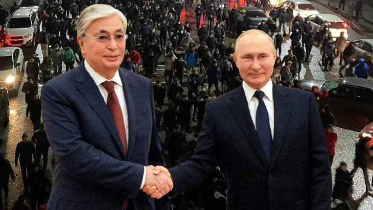 Kazakistan Cumhurbaşkanı Tokayev’in bölüt sesleniş konuşmasını Rusça yapması ve Putin’e teşekkürü ruzname yarattı