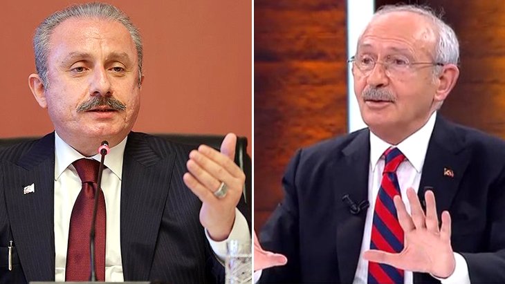 Kılıçdaroğlu’nun katılmış bulunduğu çalışkan yayına TBMM Başkanı Mustafa Şentop bağlandı