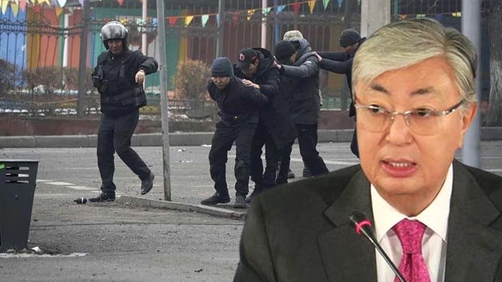 Kazakistan’da kaosu zirveye taşıyacak sözler Cumhurbaşkanı’ndan eylemcilere: Onları öldürmeliyiz