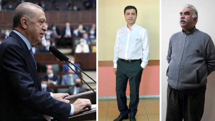 Cumhurbaşkanı Erdoğan’dan Demirtaş-Öcalan iddiası: Edirne’deki en büyük hesabı İmralı’dakine verecek