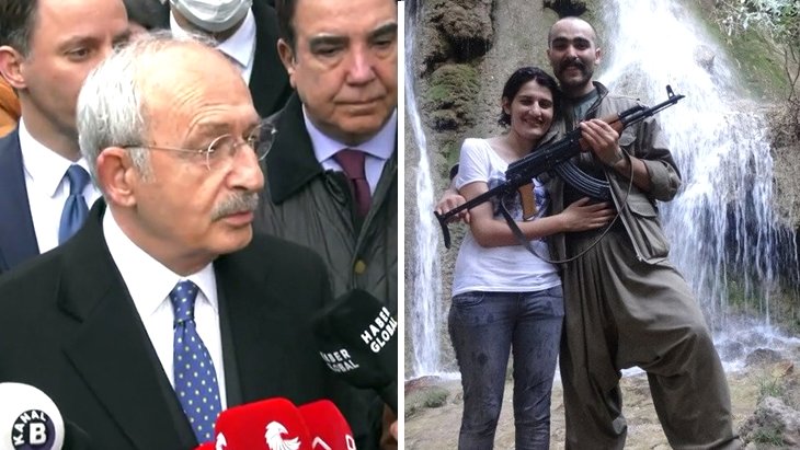 HDP’li Semra Güzel’in PKK’lı teröristle olan fotoğrafları soruldu Kılıçdaroğlu: Fotoğrafın muhatabı Erdoğan’dır