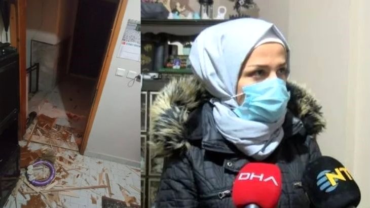 Evsahibinin baltayla kapılarını kırdığı Suriyeli aile: Suriye’de savaştayız sandık