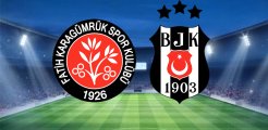 Beşiktaş'tan Karagümrük'e karşı cesur ilk 11