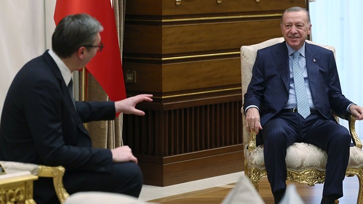 Sırbistan Cumhurbaşkanı Vucic, Türkiye ziyaretinde en etkilendiği olayı Cumhurbaşkanı Erdoğan’a anlattı