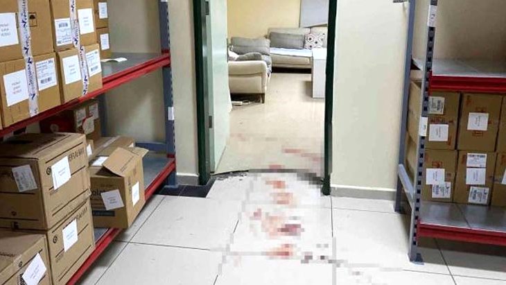 Husumetlisi, hastanede afiyet çalışanına mermi yağdırdı