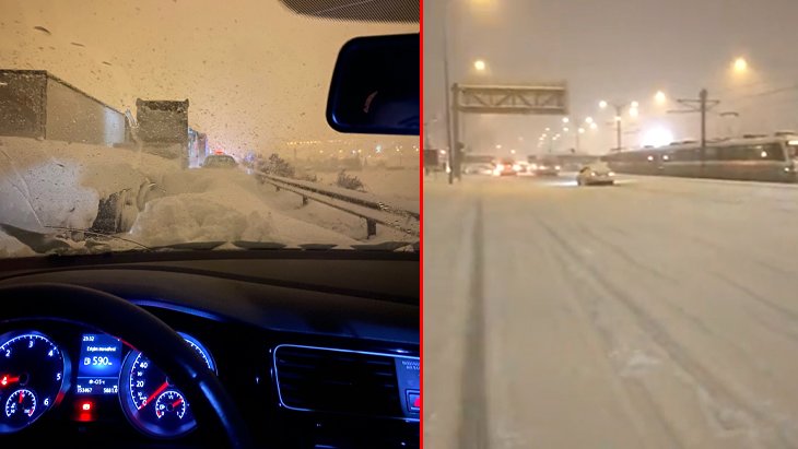 Gaziantep’te kar çilesi: Vatandaşlar yollarda mahsur kaldı, Valilik il dışına araç çıkışını durdurdu
