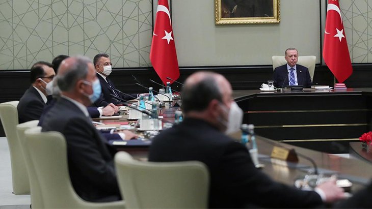 Cumhurbaşkanlığı Kabinesi, Erdoğan başkanlığında bugün toplanıyor Masada 3 önemli konu başlığı var