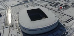 Sivas 4 Eylül Stadı, alttan ısıtma ile Fenerbahçe maçına hazır hale getirilecek