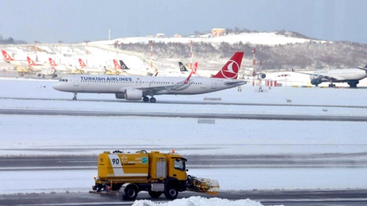 İstanbul Havalimanı’nda uçuşlar durduruldu