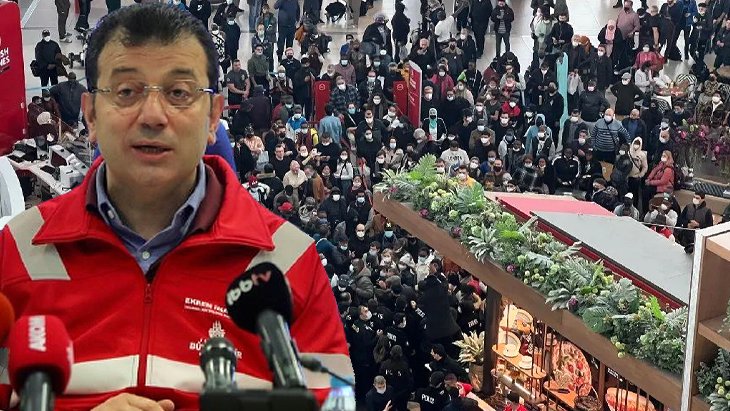 Ekrem İmamoğlu: İstanbul Havalimanı’nda mahsur kalan yolcular için gıda-barınma teklif ettik, “İhtiyacımız yok“ cevabını aldık