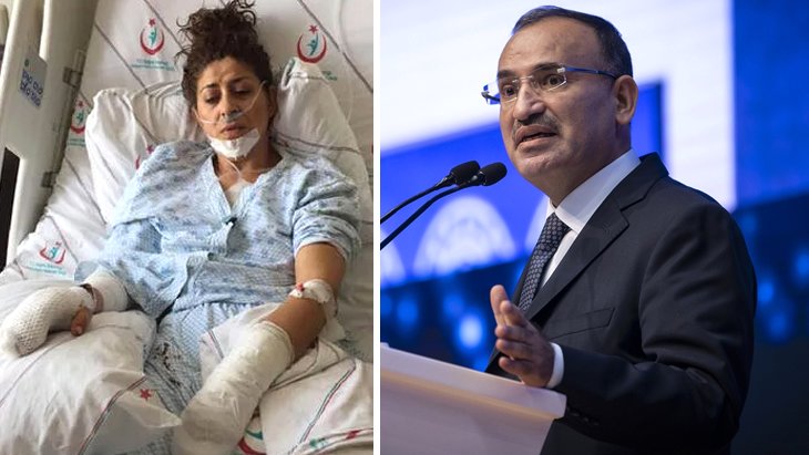 Adalet Bakanı Bekir Bozdağ: Bir kadını 15 yerinden bıçaklayana adli kontrol şartı verildiğinde yüreğim yanıyor