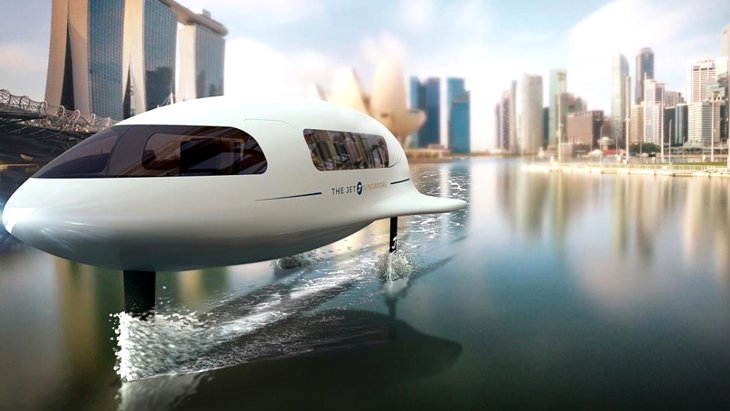 Dünyada müşterek evvel Dubai’de gerçekleşecek Uçan tekne, Dubai’de denize inmeye hazırlanıyor
