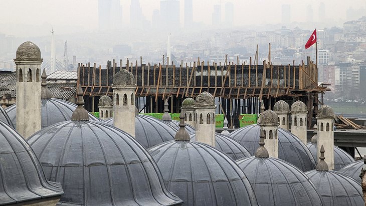 Ekrem İmamoğlu, Süleymaniye’nin önündeki inşaatla ilgili tartışmalara son noktayı koydu