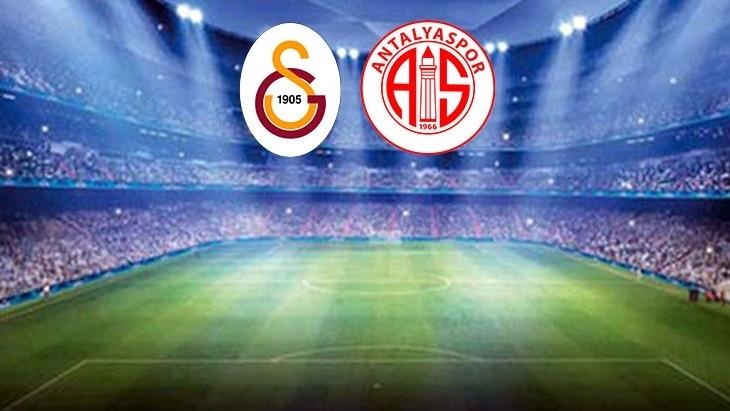 Galatasaray-Antalyaspor maçında ilk 11'ler belli oldu