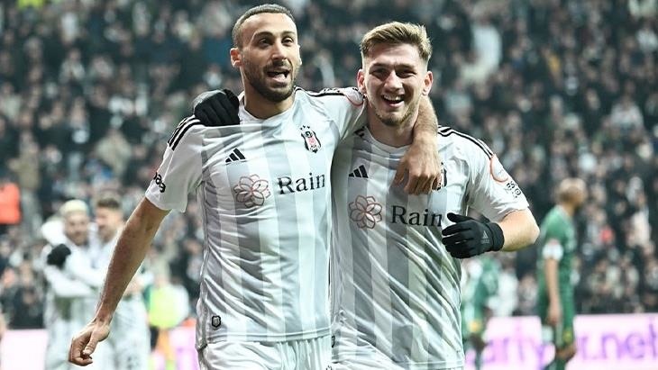 Beşiktaş, Konyaspor'u mağlup ederek yarı finale yükseldi