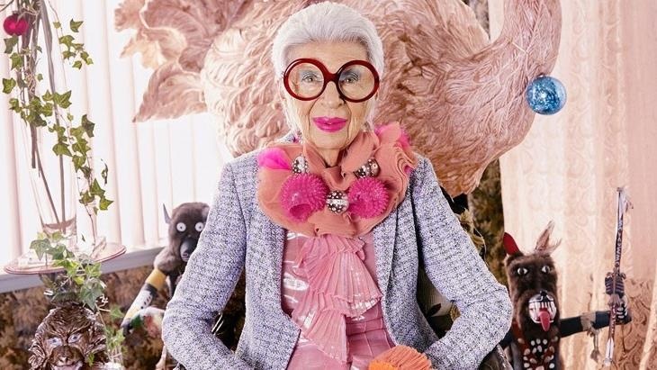 Moda İkonu Iris Apfel 102 Yaşında Hayatını Kaybetti