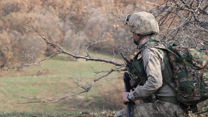 Pençe-Kilit operasyon bölgesinde 1 asker şehit oldu, 4 asker yaralandı