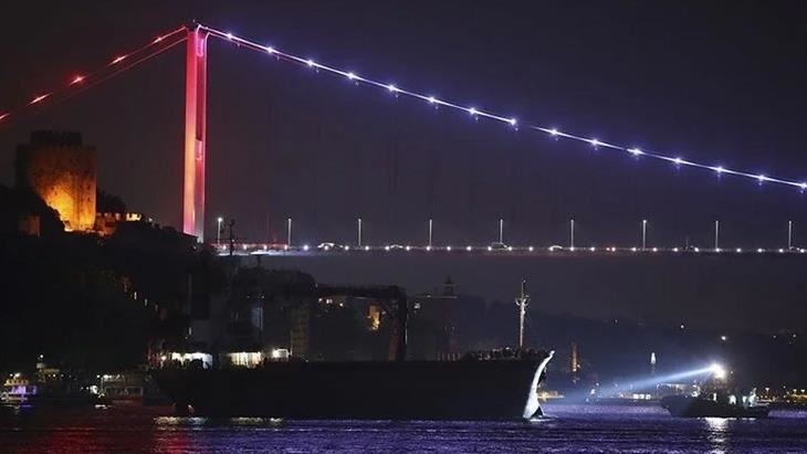 İstanbul Boğazı’nda gemi arızası Boğaz trafiği çift yönlü askıya alındı