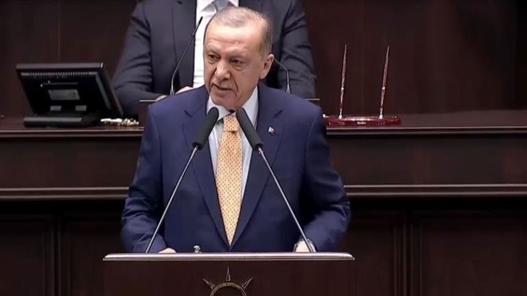 Cumhurbaşkanı Erdoğan, seçim sonrası ilk parti grubunda konuşuyor