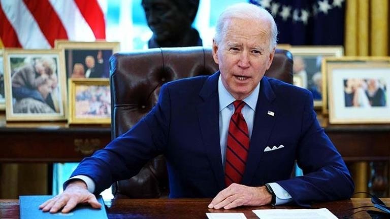 Joe Biden, amcasının savaş anıtını ziyaret etti ve yamyamlar tarafından yenildiğini ima etti