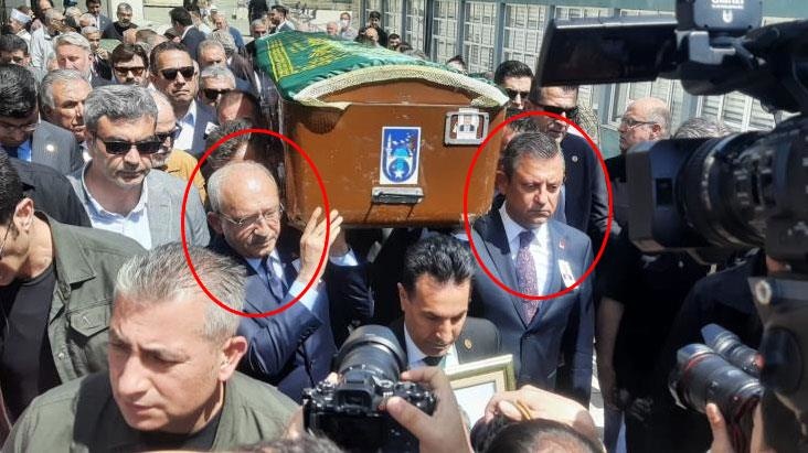 Kılıçdaroğlu ve Özel, aylar sonra aynı karede Tabuta beraber omuz verdiler