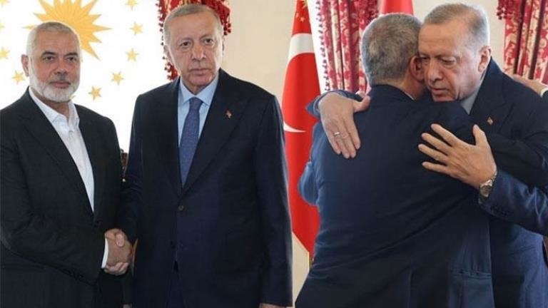 Cumhurbaşkanı Erdoğan ile Hamas Siyasi Büro Başkanı Haniye görüşmesi sona erdi