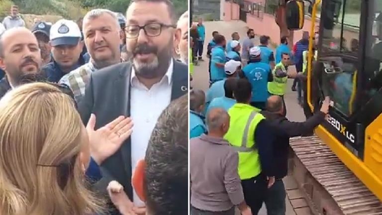 Kocaeli Büyükşehir Belediyesi’nden arbede açıklaması “Yorumsuz“ ifadesiyle video paylaştılar