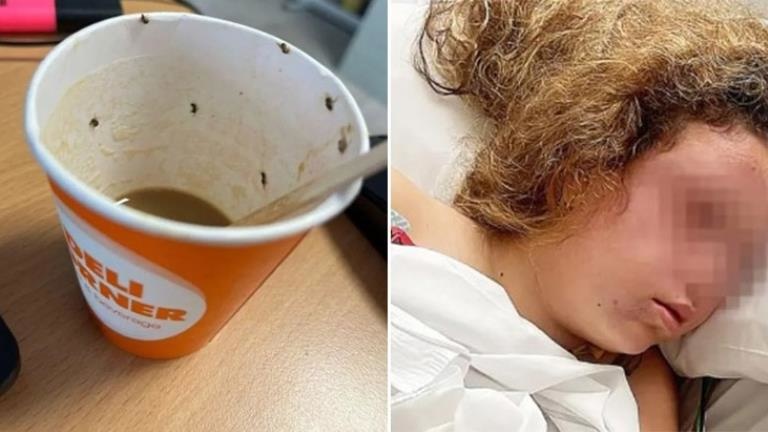 İspanya’da Otomatından Böcek Dolu Kahve İçen Genç Kız Hastanelik Oldu