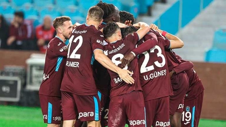 Trabzonspor, geriye düştüğü maçta Gaziantep FK'yı 4-2 yendi