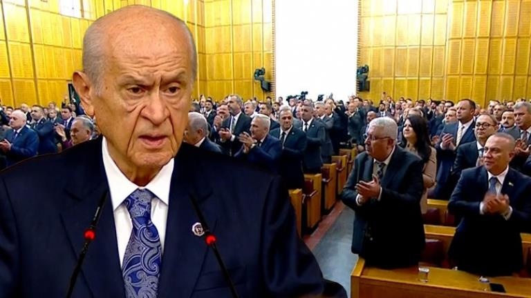 Müsavat Dervişoğlu’nu neden tebrik etmedi Bahçeli nedenini açıkladı, parti grubu ayakta alkışladı