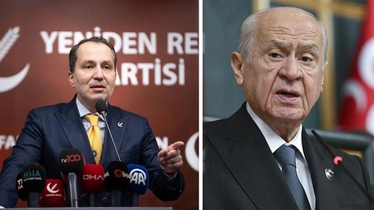Yeniden Refah Partisi lideri Fatih Erbakan, MHP lideri Devlet Bahçeli’ye yanıt verdi