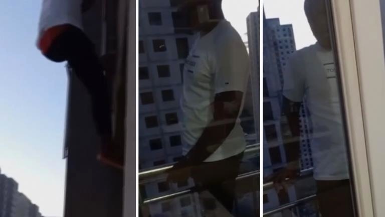 Esenyurt’ta Polis Baskınında Yabancı Uyruklu Şahıs, Balkondan Balkona Atladı