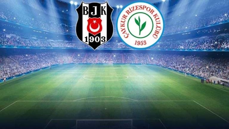 İki hoca da tercihini yaptı İşte Beşiktaş-Çaykur Rizespor maçının ilk 11’leri