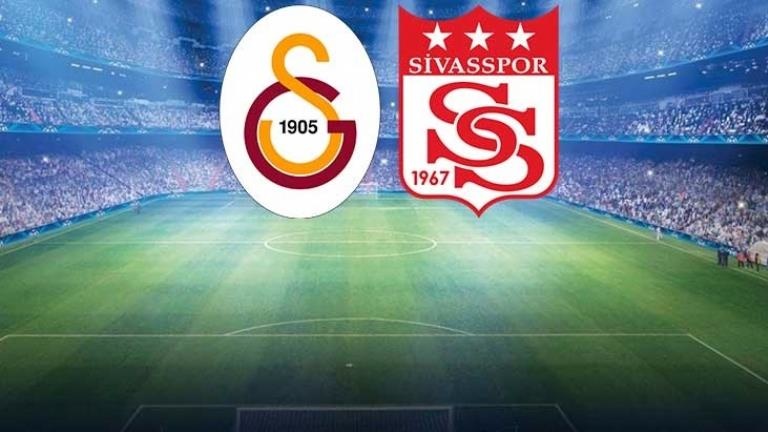 Galatasaray-Sivasspor maçının ilk 11'leri belli oldu