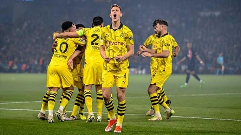 Borussia Dortmund, PSG’yi yenerek Şampiyonlar Ligi’nde finale yükseldi