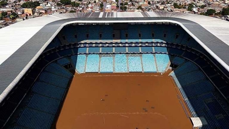 Brezilya’da sel felaketi: Gremio’nun stadyumu sular altında kaldı