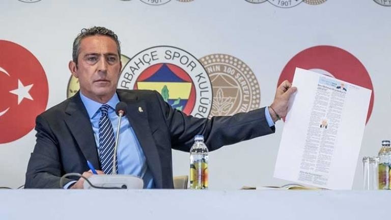 Fenerbahçe Başkanı Ali Koç’a 60 Gün Hak Mahrumiyeti ve 520 Bin TL Para Cezası