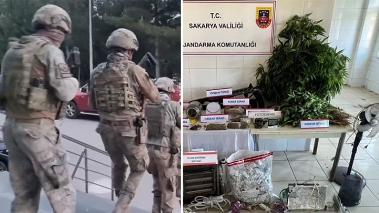 Jandarma, 20 ilde düzenlediği operasyonlarda 700 kilogram uyuşturucu ele geçirdi