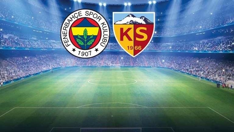 Fenerbahçe-Kayserispor maçında ilk 11’ler belli oldu