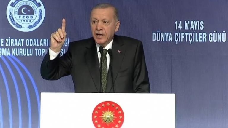 Cumhurbaşkanı Erdoğan, Ziraat Odaları Birliği Danışma Kurulu Toplantısı'nda konuştu
