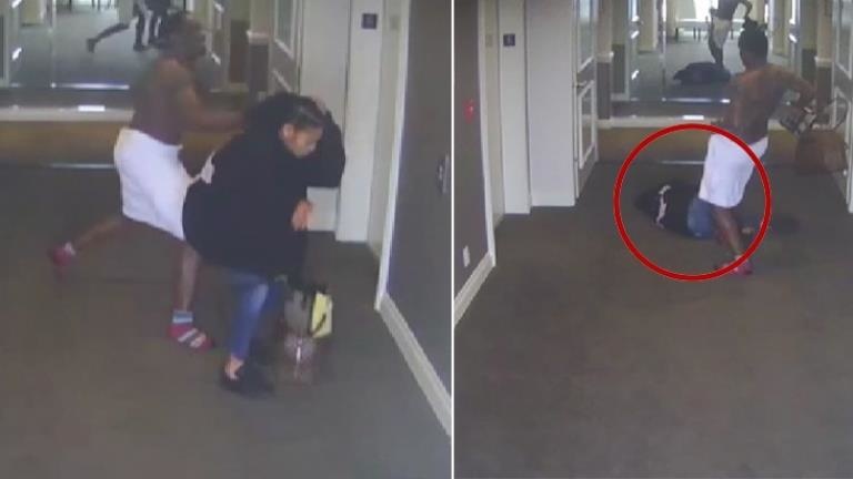 ABD li ünlü şarkıcının, otel koridorunda sevgilisini dövdüğü anların görüntüsü ortaya çıktı