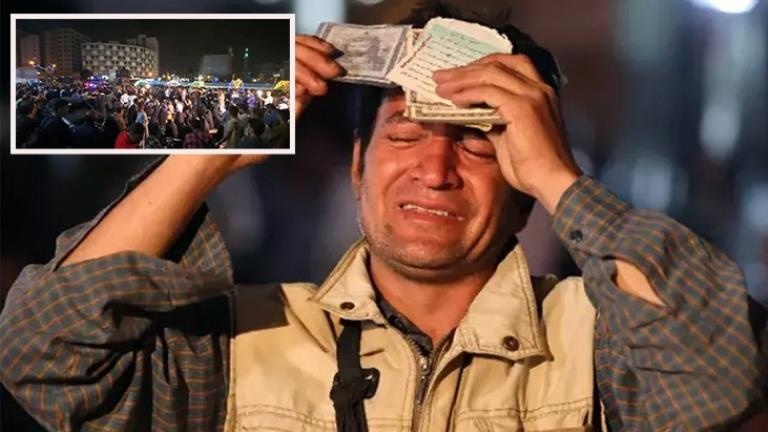 Tahran’da halk, Reisi ve diğer yetkililerin sağ bulunması için dua ediyor