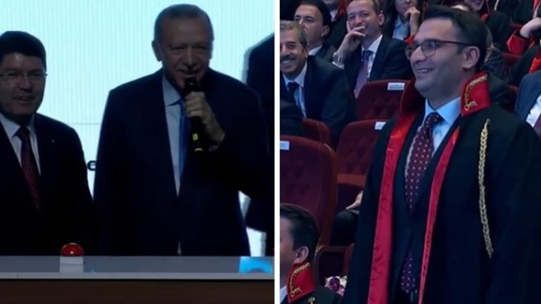 Cumhurbaşkanı Erdoğan ile savcı arasında gülümseten “boy“ diyaloğu: Kıskandım seni
