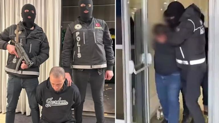 Kırmızı bültenle aranan 2 uyuşturucu baronu İstanbul’da kıskıvrak yakalandı