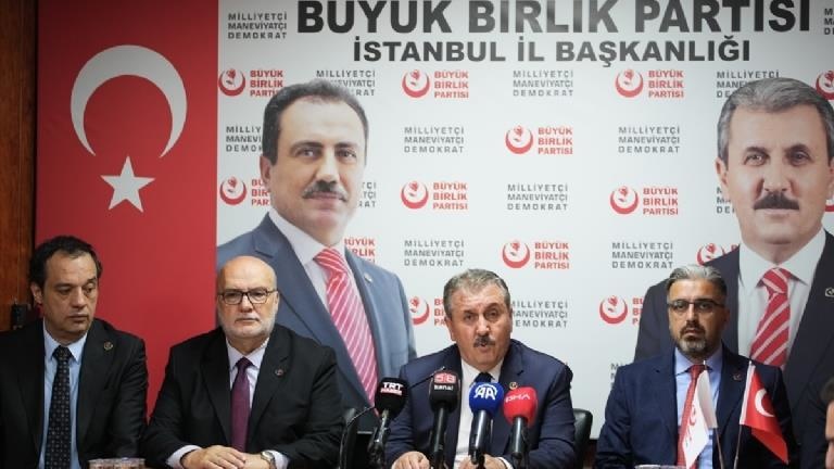 BBP Genel Başkanı Mustafa Destici: Emeklilere ve asgari ücretlilere zam gerekli